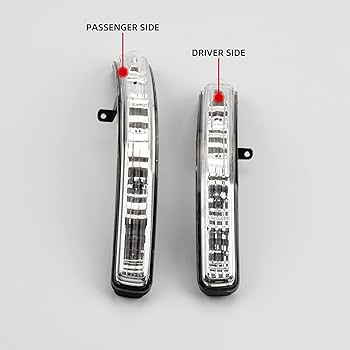 Amazon.com: Dasbecan Left Mirror Light Turn Signal Lamp Compatible